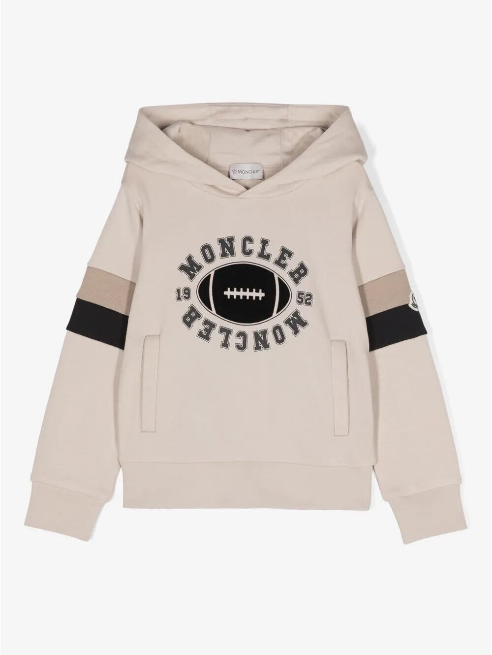 Moncler Enfant logo-print cotton hoodie